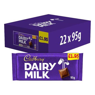 Cadbury Dairy Milk RRP £1.95 PMP