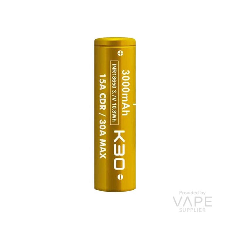 Vapcell K30 18650 3000mAh Rechargeable Battery