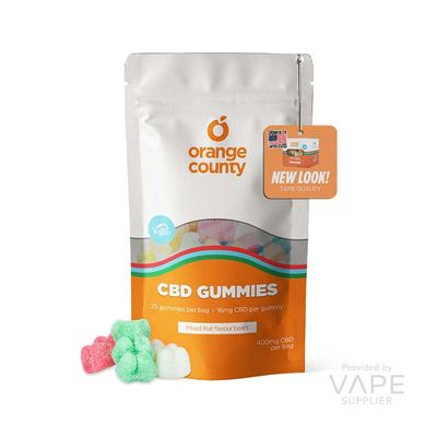 Orange County CBD Gummy 400mg (0.3%) Bag