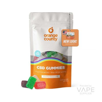 Orange County CBD Gummy 400mg (0.3%) Bag