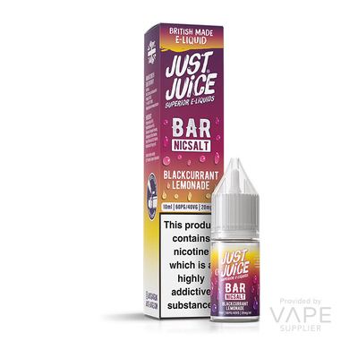 Just Juice Bar Salts Nic Salt 20mg