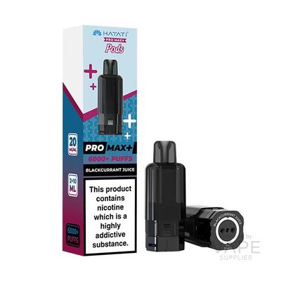 Hayati Pro Max+ 6K Prefilled Replacement Pods 20mg