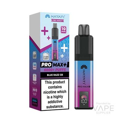 Hayati Pro Max+ 6K Prefilled Pod Kit 10mg