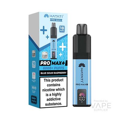 Hayati Pro Max+ 6K Prefilled Pod Kit 10mg