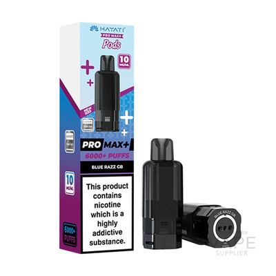 Hayati Pro Max+ 6K Prefilled Replacement Pods 10mg