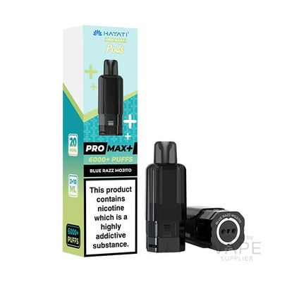 Hayati Pro Max+ 6K Prefilled Replacement Pods 20mg