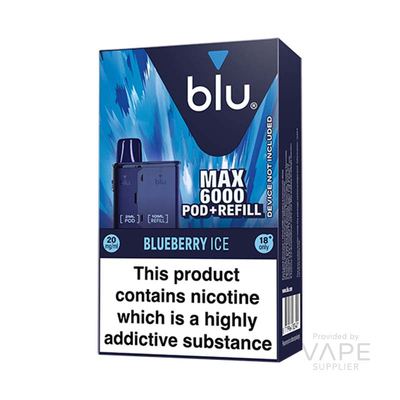 Blu Max 6000 Prefilled Pods