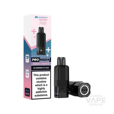 Hayati Pro Max+ 6K Prefilled Replacement Pods 20mg