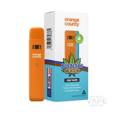 Orange County 1ml 750mg (75%) CBD Vape Device