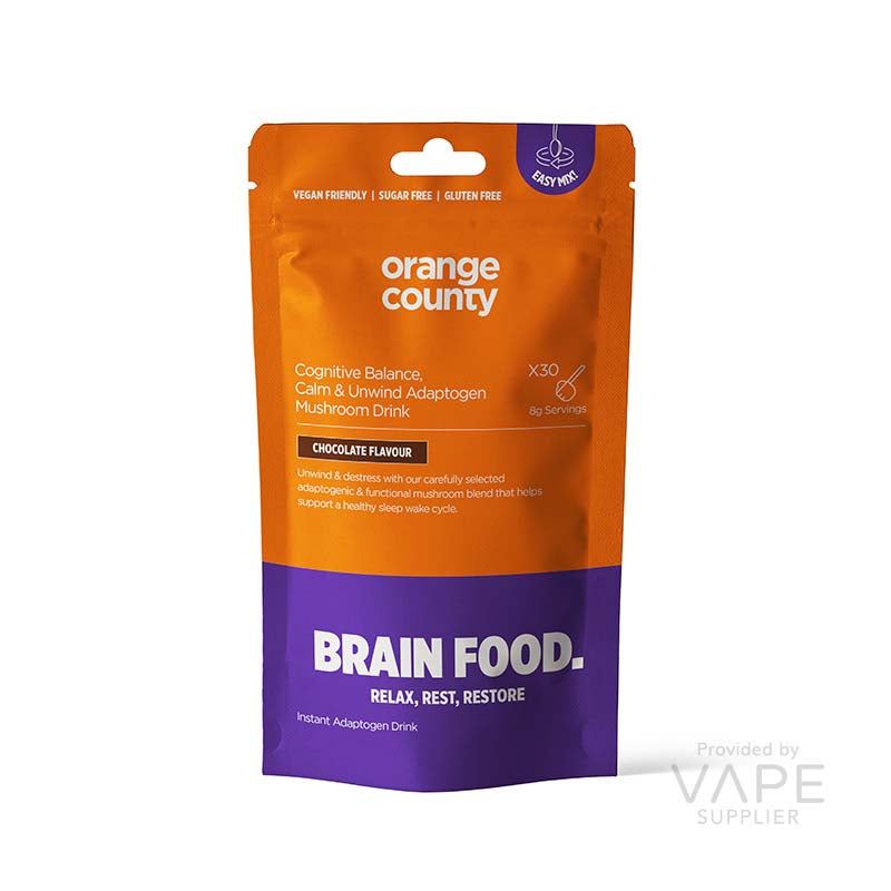 Orange County Brain Food - Chocolate Flavour Instant Adaptogen Drink
