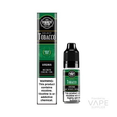 Dinner Lady Select Tobacco Nic Salt 20mg