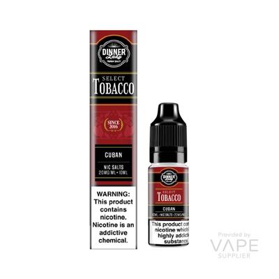 Dinner Lady Select Tobacco Nic Salt 10mg
