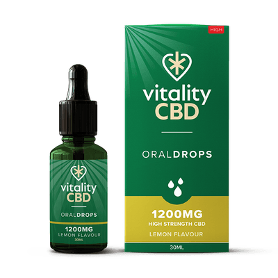 Vitality CBD Lemon Oral Drops 30ml