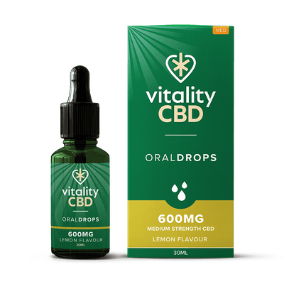 Vitality CBD Lemon Oral Drops 30ml