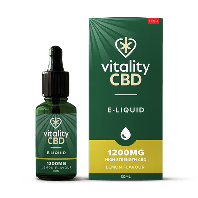 Vitality CBD Lemon Broad Spectrum E-liquid 30ml