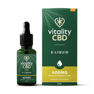 Vitality CBD Lemon Broad Spectrum E-liquid 30ml