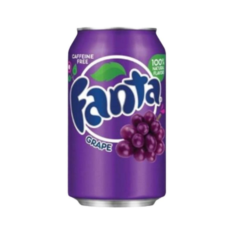 Fanta Grape 355ml USA - LABELS