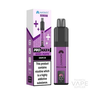 Hayati Pro Max+ 6K Prefilled Pod Kit 20mg