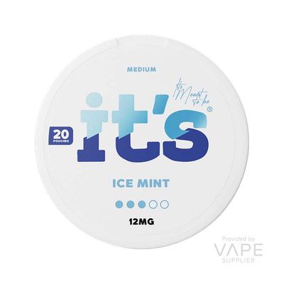 it's 12mg Nicotine Pouches
