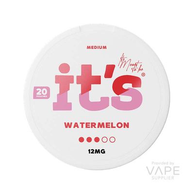 it's 12mg Nicotine Pouches