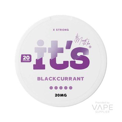 it's 20mg Nicotine Pouches