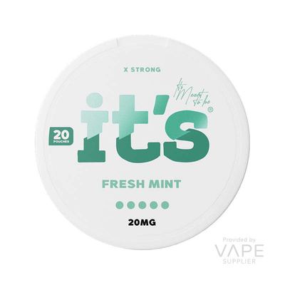 it's 20mg Nicotine Pouches