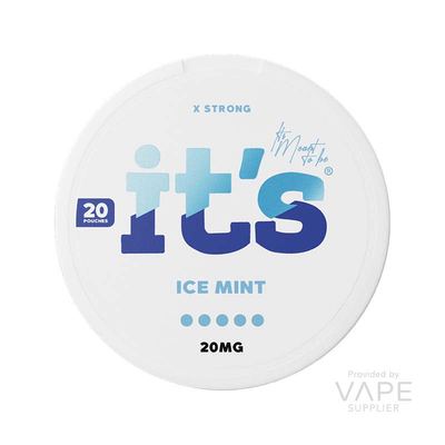 it's 20mg Nicotine Pouches