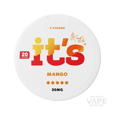 it's 20mg Nicotine Pouches