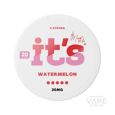 it's 20mg Nicotine Pouches