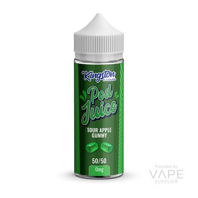 Kingston Pod Juice 50/50 100ml Shortfill
