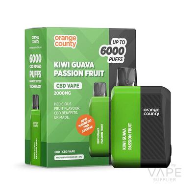 Orange County CBD/CBG 2000mg (10%) 6000 Puff Vape Device