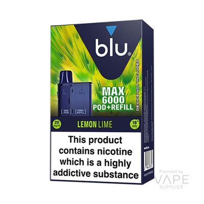 Blu Max 6000 Prefilled Pods