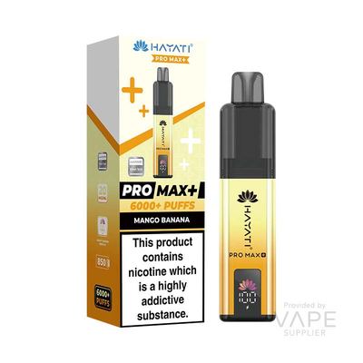 Hayati Pro Max+ 6K Prefilled Pod Kit 20mg