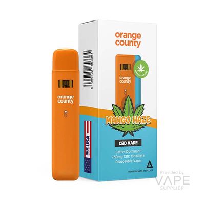 Orange County 1ml 750mg (75%) CBD Vape Device