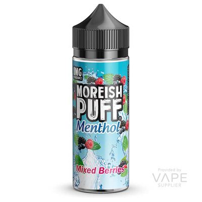 Moreish Puff Menthol 100ml Shortfill