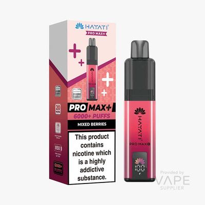 Hayati Pro Max+ 6K Prefilled Pod Kit 20mg