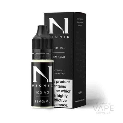 Nic Nic - 100% VG Shot - 10ml Nicotine Shot