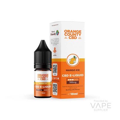 Orange County CBD E-Liquid 300mg (3%) 10ml