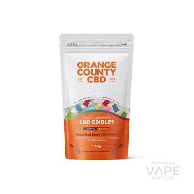 Orange County CBD Gummy 200mg (0.4%) Grab Bag