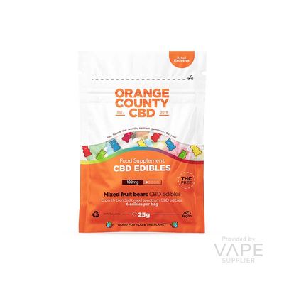 Orange County CBD Gummy 100mg (0.4%) Mini Grab Bag