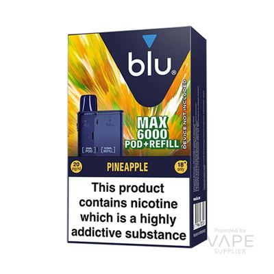 Blu Max 6000 Prefilled Pods
