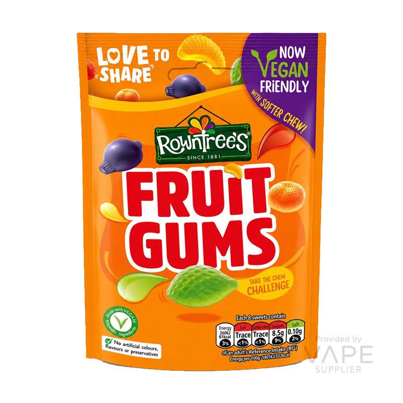 Rowntrees Fruit Gums Pouch (Vegan) 150g RRP £1.75
