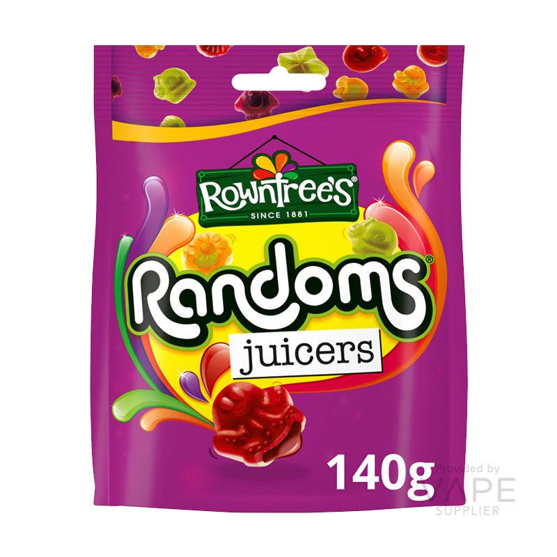 Rowntrees Randoms Juicers Pouch 140g RRP £1.75