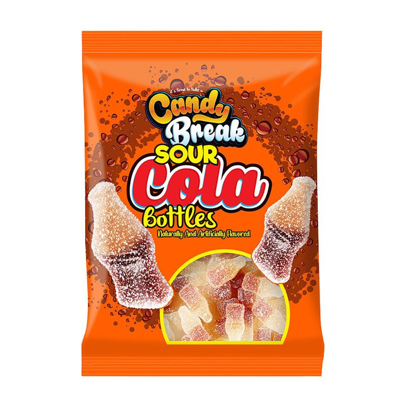 Candy Break Sour Cola Bottles 4oz RRP £1.99
