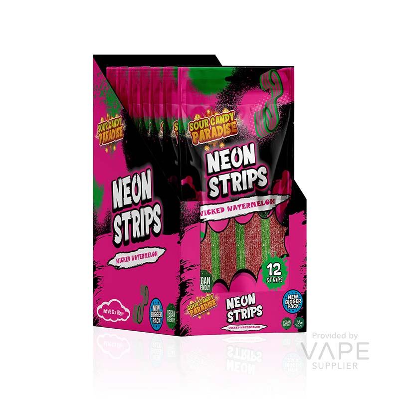 Candy Paradise (Halal) Neon Strips 130g RRP £1.00