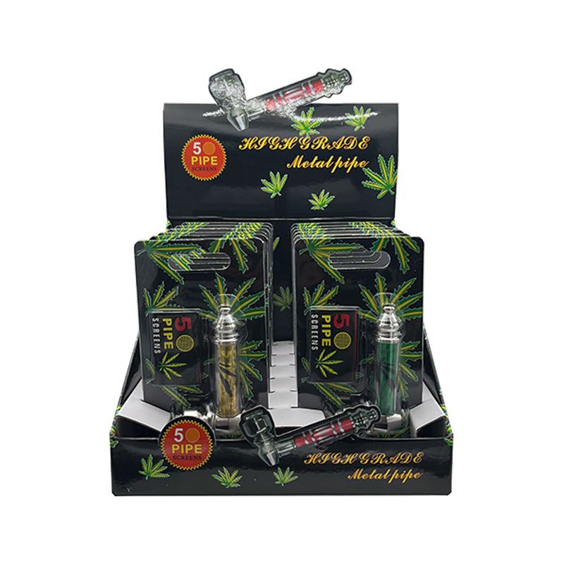 Sparky Smoking Pipe YD 300 Metal Pipe 12 pack