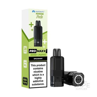 Hayati Pro Max+ 6K Prefilled Replacement Pods 20mg