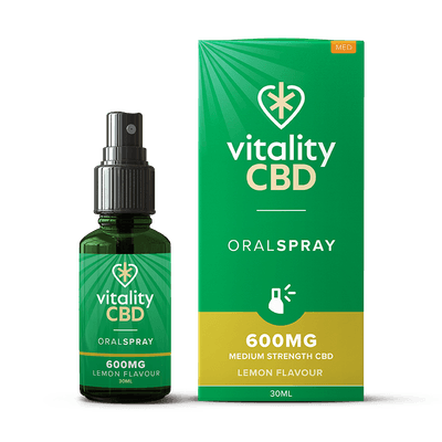 Vitality CBD Lemon Oral Spray 30ml