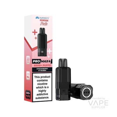 Hayati Pro Max+ 6K Prefilled Replacement Pods 20mg