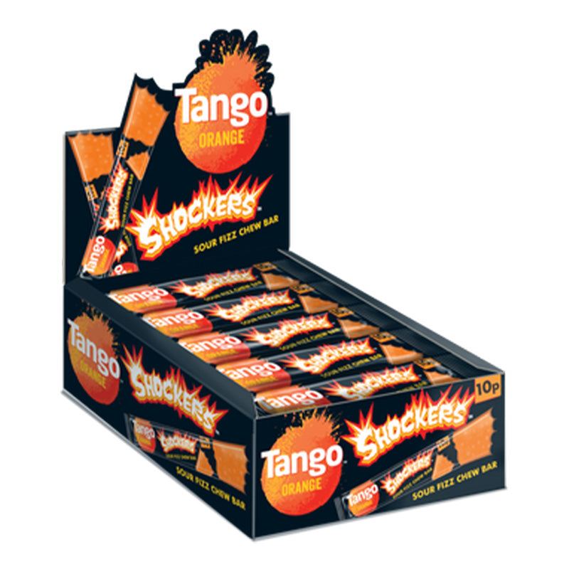 Tango Orange Shockers Sour Fizz Chew Bar